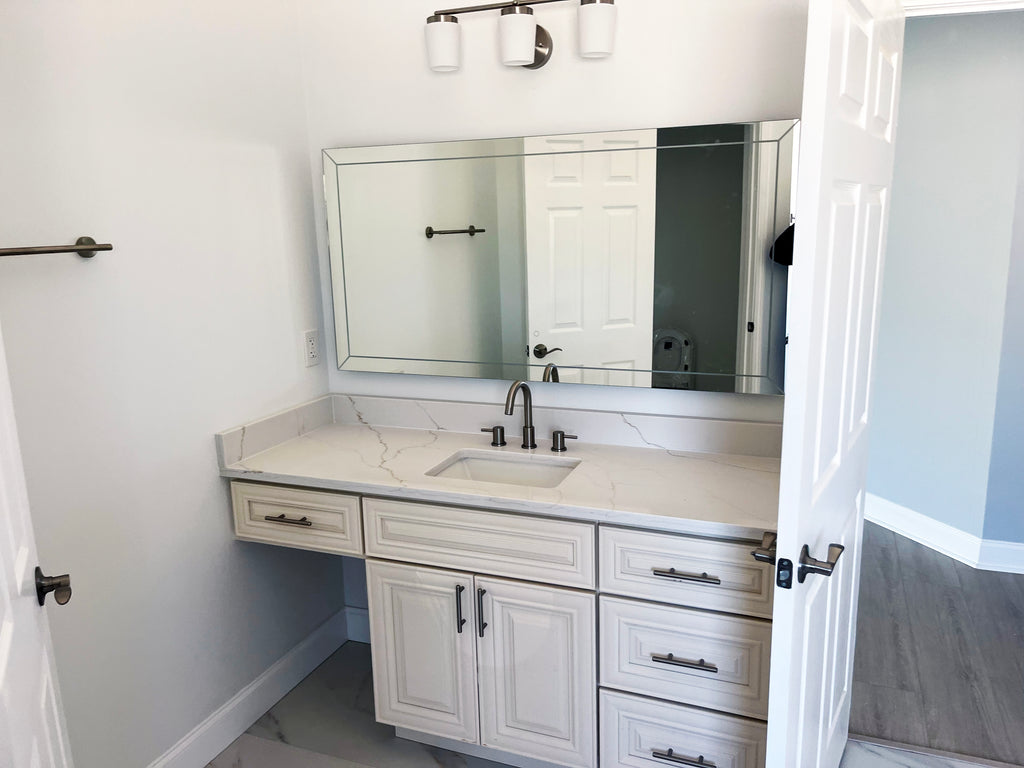 Modern White Shaker Kitchen & Bathrooms
