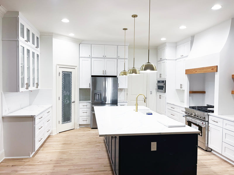 Modern White Shaker Kitchen & Bathrooms