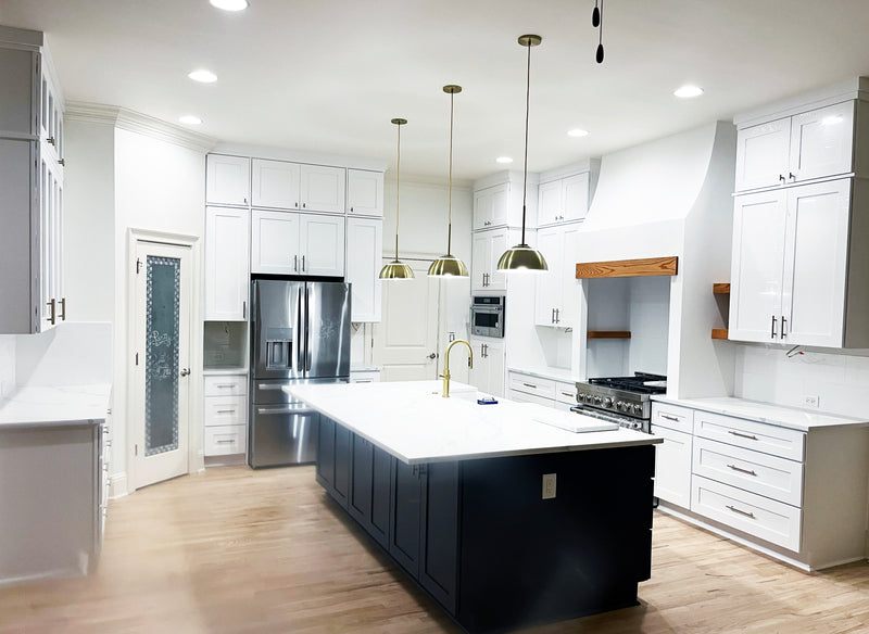 Modern White Shaker Kitchen & Bathrooms