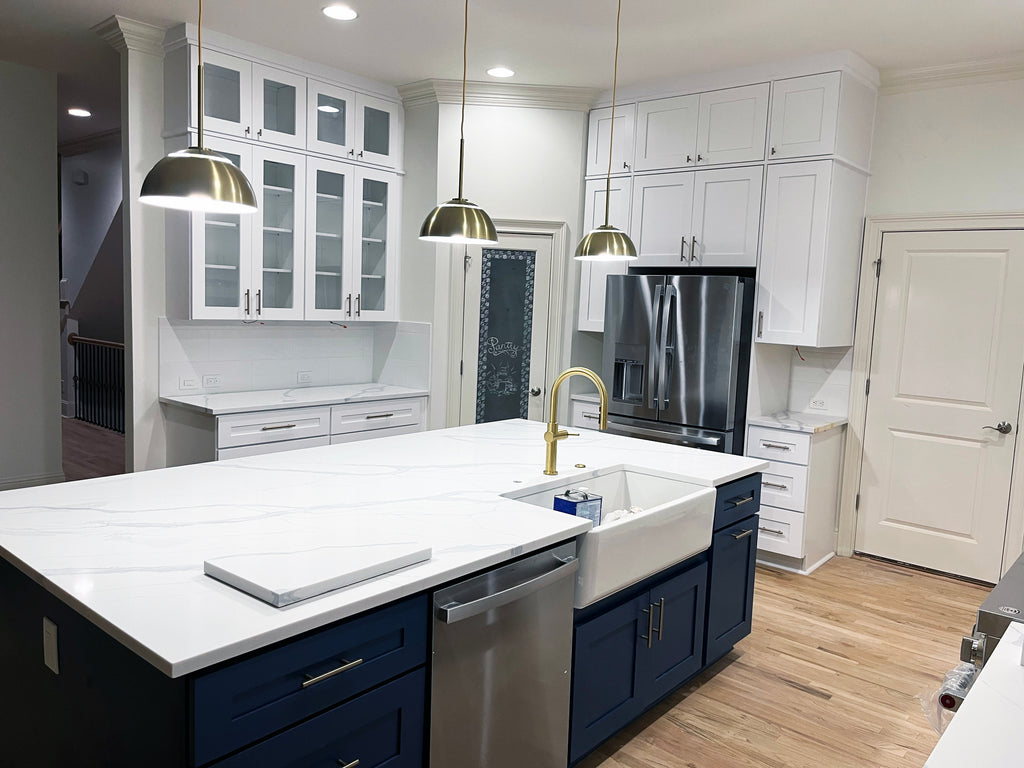 Modern White Shaker Kitchen & Bathrooms