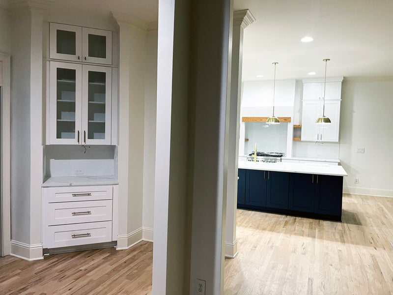 Modern White Shaker Kitchen & Bathrooms